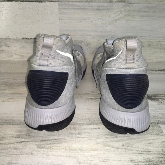 Nike X Fragment Design Zoom Hyperrev 2016 Grey Wolf Navy Blue Mens 12 Sneaker - Picture 3 of 10